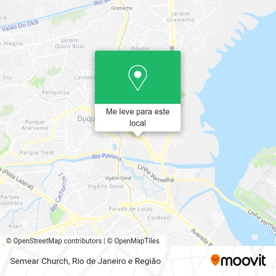 Semear Church mapa