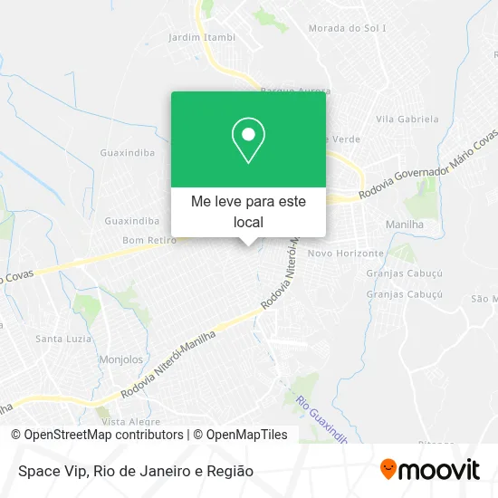 Space Vip mapa
