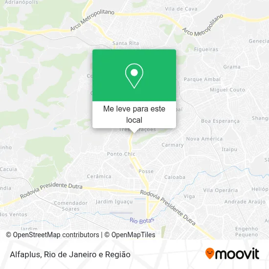 Alfaplus mapa