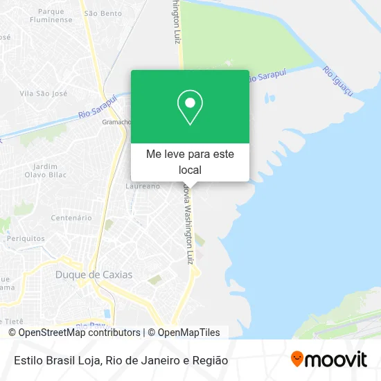 Estilo Brasil Loja mapa