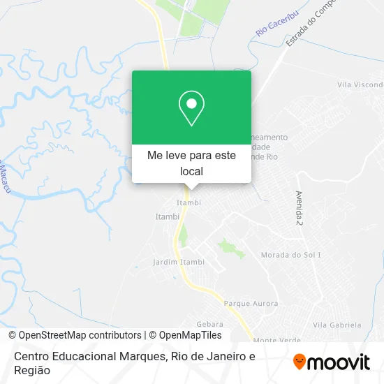 Centro Educacional Marques mapa