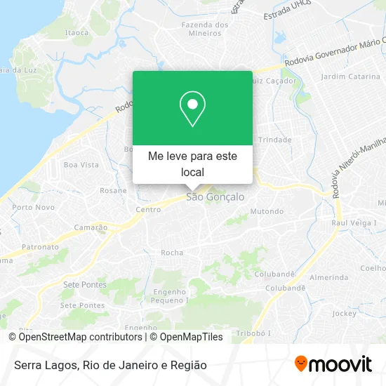 Serra Lagos mapa