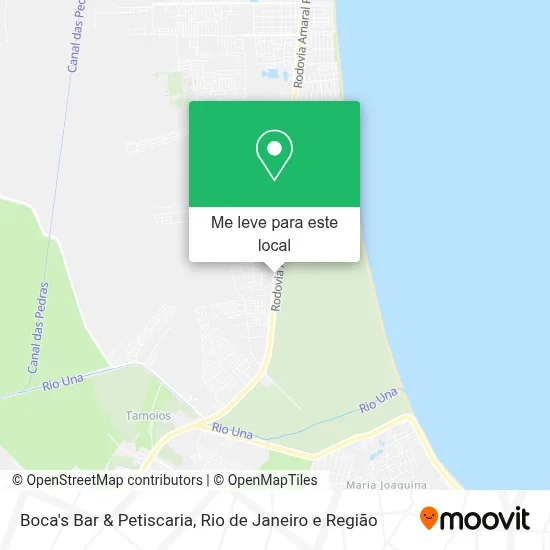 Boca's Bar & Petiscaria mapa