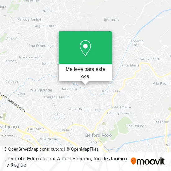 Instituto Educacional Albert Einstein mapa
