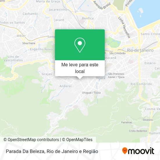 Parada Da Beleza mapa