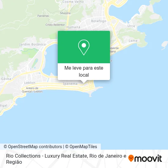 Rio Collections - Luxury Real Estate mapa