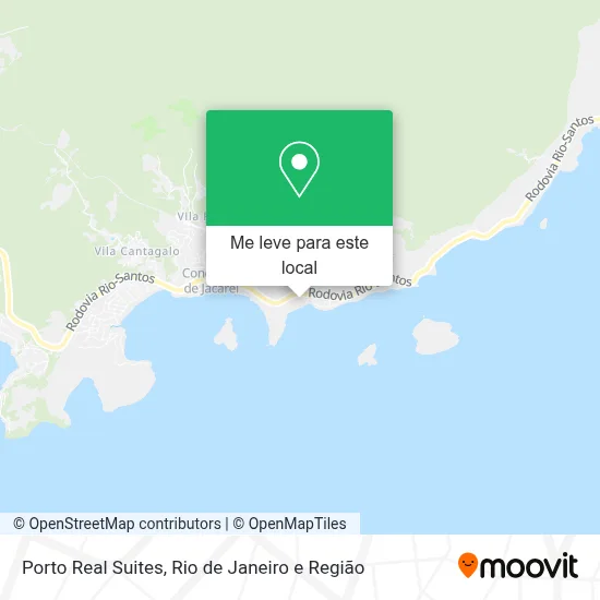 Porto Real Suites mapa