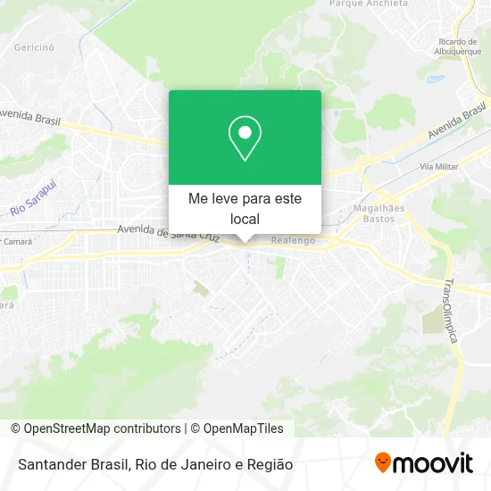 Santander Brasil mapa