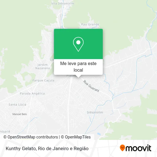 Kunthy Gelato mapa