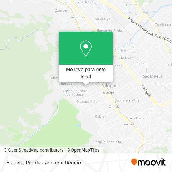 Elabela mapa
