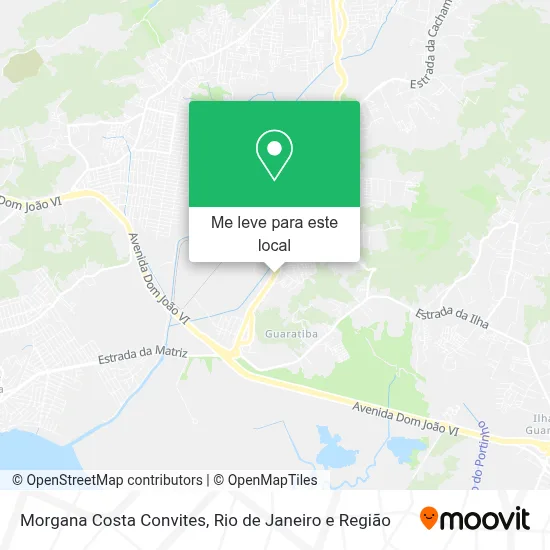 Morgana Costa Convites mapa