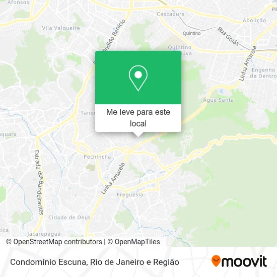 Condomínio Escuna mapa