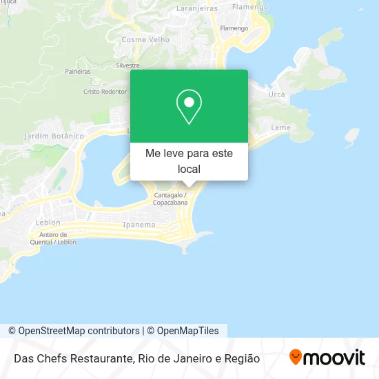Das Chefs Restaurante mapa