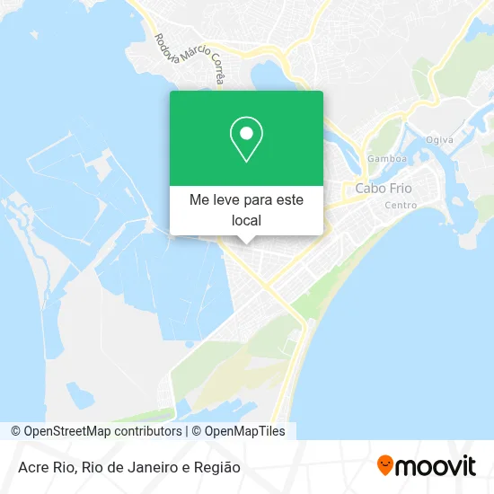 Acre Rio mapa