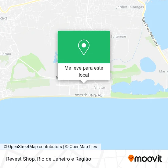 Revest Shop mapa