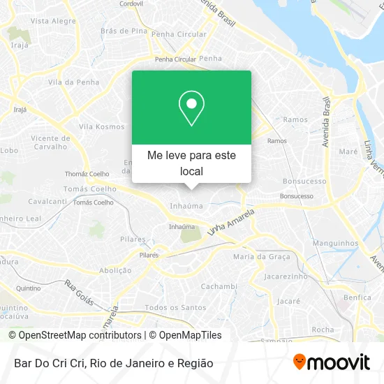 Bar Do Cri Cri mapa