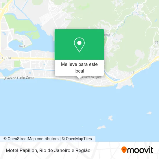 Motel Papillon mapa