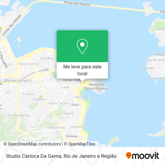 Studio Carioca Da Gema mapa