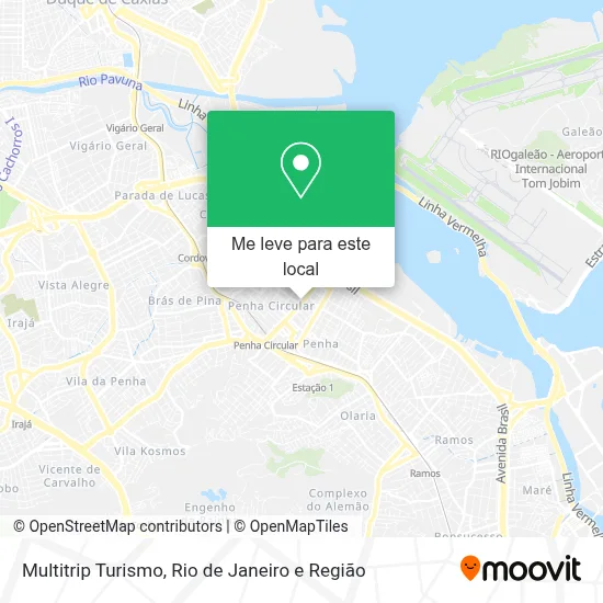 Multitrip Turismo mapa