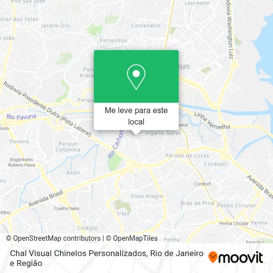 Chal Visual Chinelos Personalizados mapa