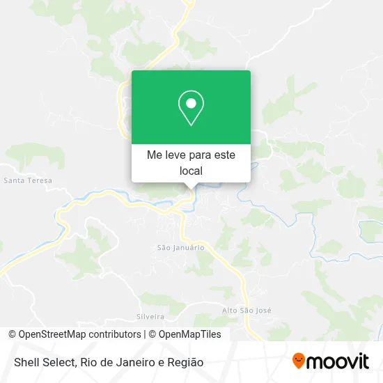 Shell Select mapa
