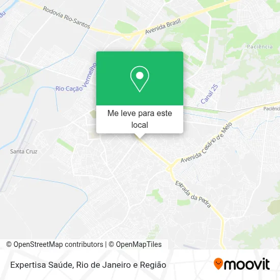 Expertisa Saúde mapa
