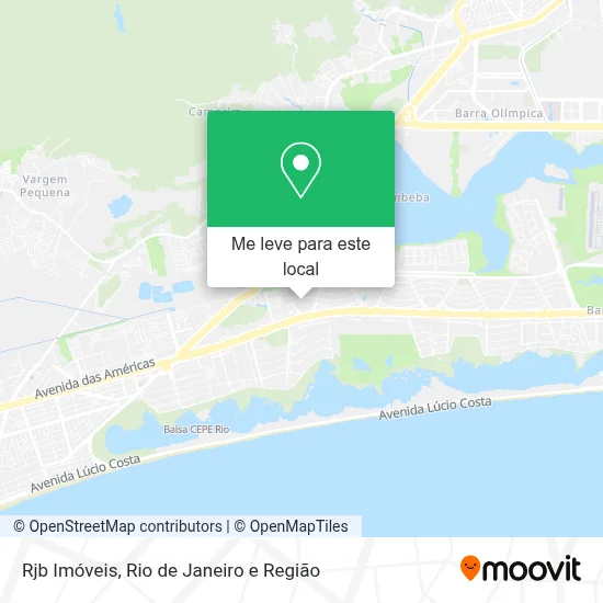 Rjb Imóveis mapa