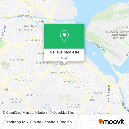 Produtop Mix mapa