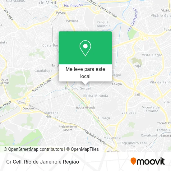 Cr Cell mapa