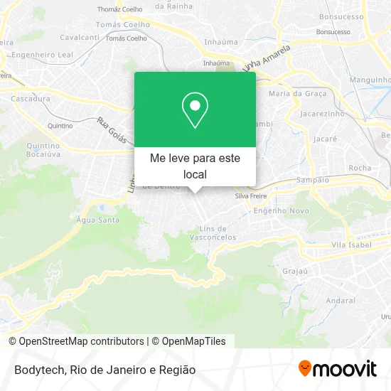 Bodytech mapa