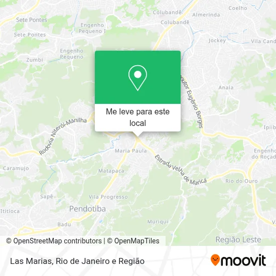 Las Marias mapa