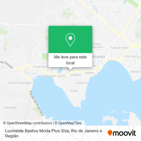 Lucineide Bastos Moda Plus Size mapa