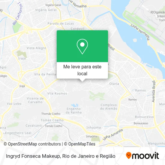 Ingryd Fonseca Makeup mapa