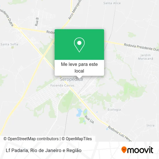 Lf Padaria mapa