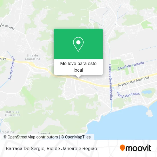 Barraca Do Sergio mapa