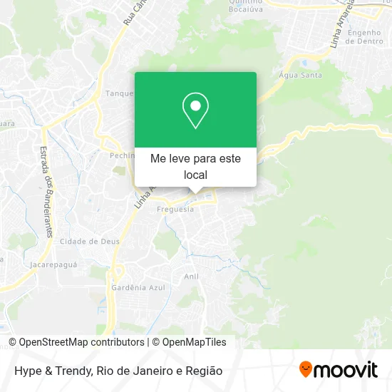 Hype & Trendy mapa