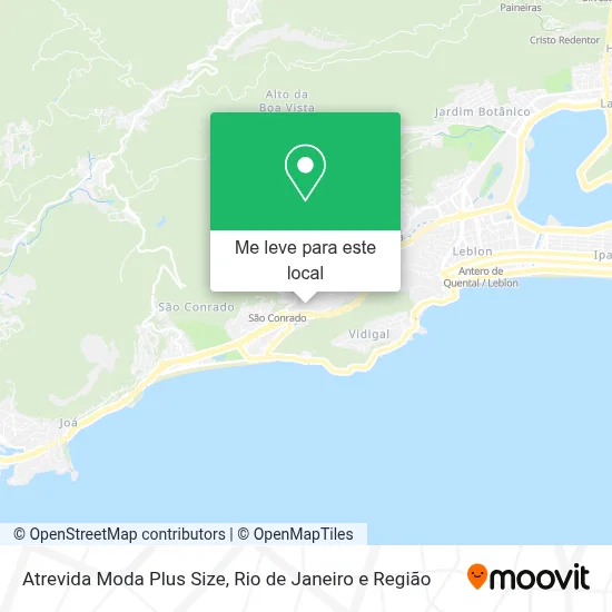 Atrevida Moda Plus Size mapa