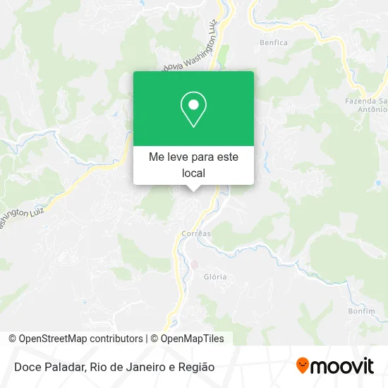 Doce Paladar mapa