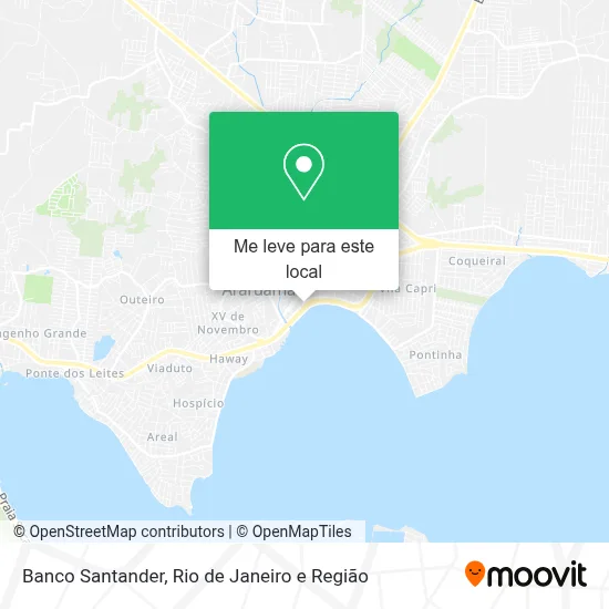 Banco Santander mapa
