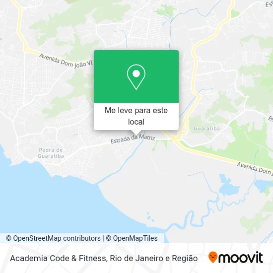 Academia Code & Fitness mapa
