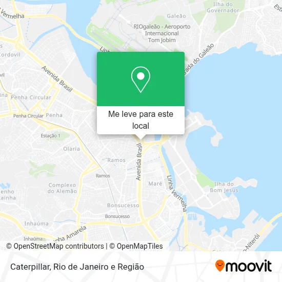 Caterpillar mapa