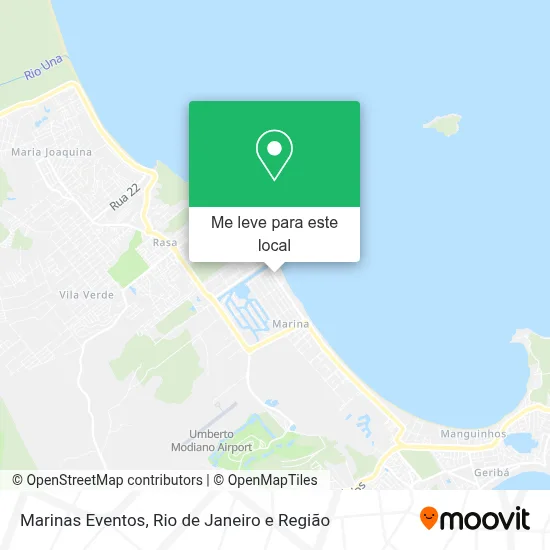 Marinas Eventos mapa