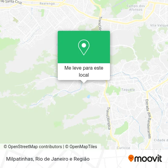 Milpatinhas mapa