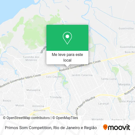 Primos Som Competition mapa
