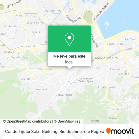 Condo Tijuca Solar Building mapa