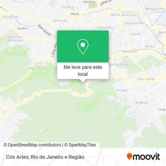 Cris Artes mapa
