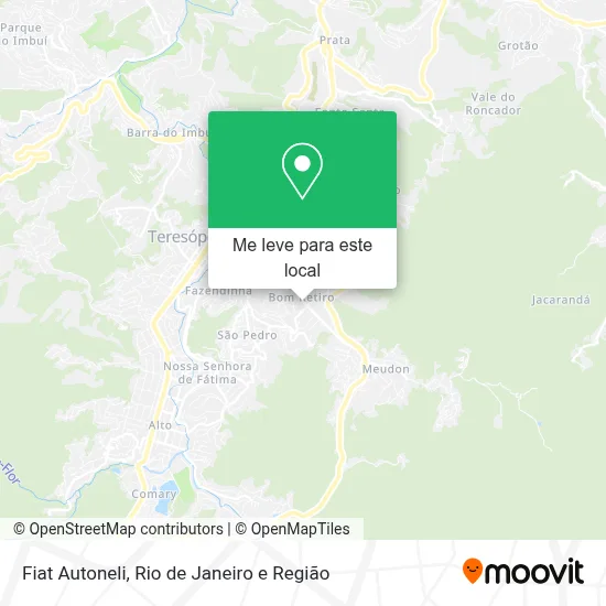 Fiat Autoneli mapa