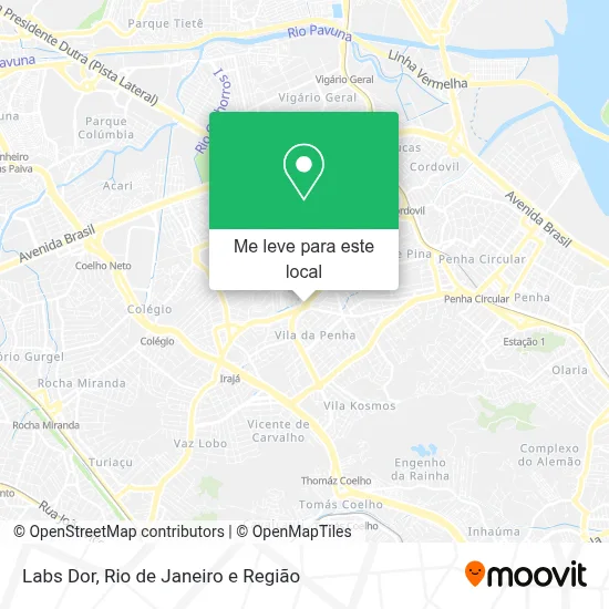 Labs Dor mapa