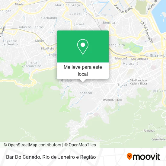 Bar Do Canedo mapa