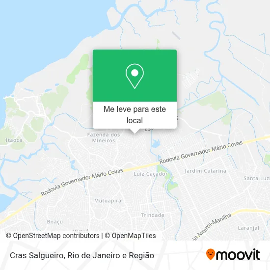 Cras Salgueiro mapa